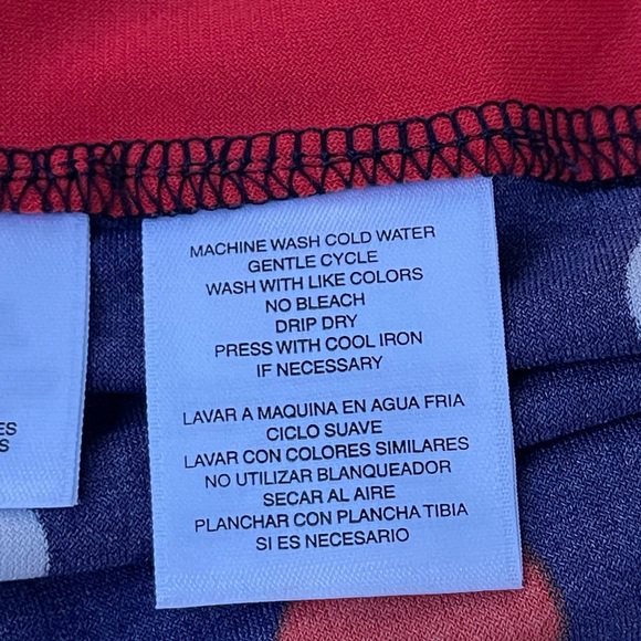 Nine West Polka Dot Sleeveless Dress Size 2P - Picture 11 of 11